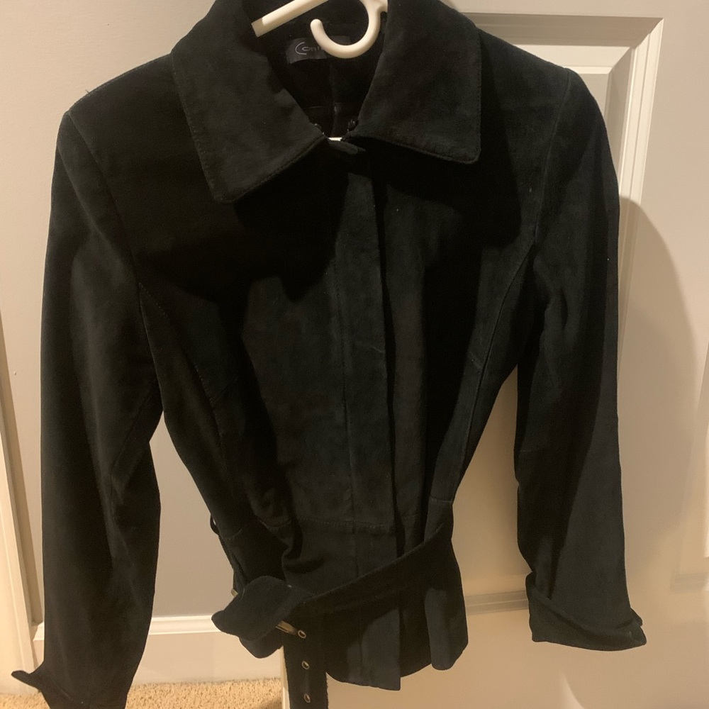 Suede/leather  jacket.